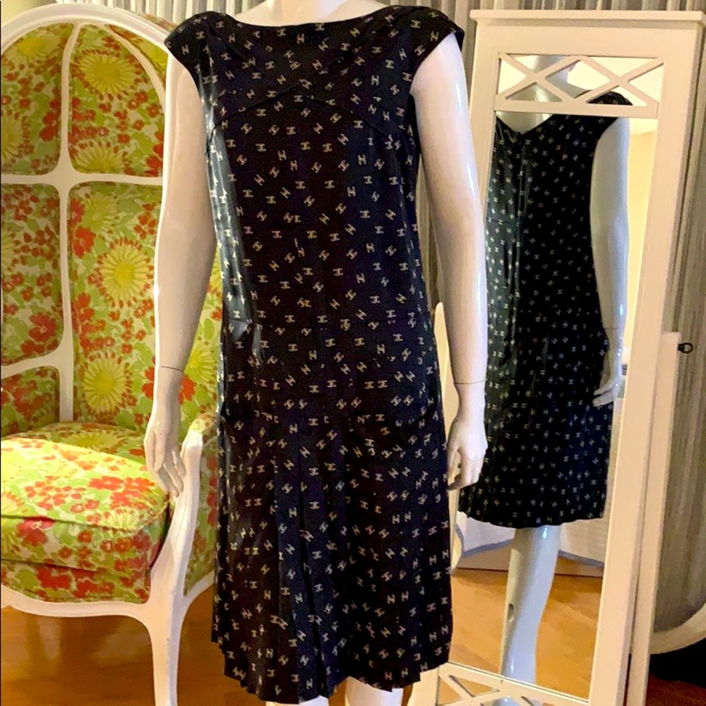 Authentic Chanel runway exclusive all Over CCdress